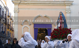 Chiesa di Sant'Efisio - Processione dei Misteri di San Michele - Congregazione Mariana degli Artieri di Cagliari - Immagini di Sandrina Pireddu e Giovanna Usala